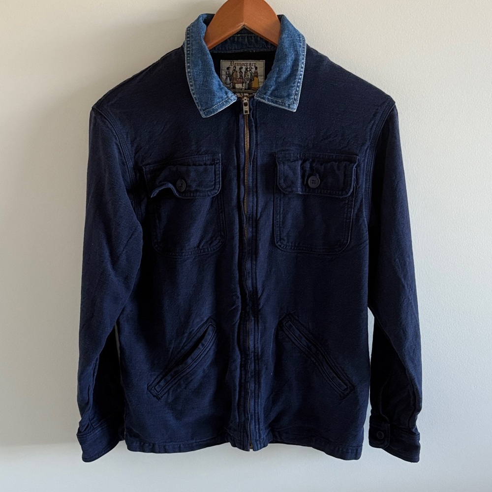 Vintage denim work shirt / over shirt